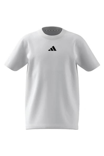 adidas  Çocuk  Beyaz  T-shirt J SL TEE 160 JC9774 - Resim 9