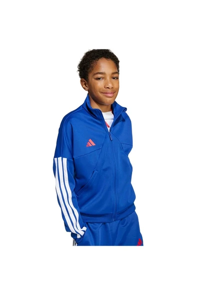 adidas Çocuk  Mavi  Ceket J HOT TTOP JW5085 - Resim 6