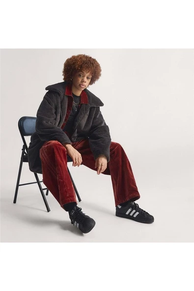 adidas Kadın  Ceket FUR JACKET JW7287 - Resim 10