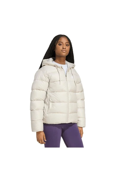 adidas  Kadın Bej  Mont W ESS SD P HD J JV7768 - Resim 4