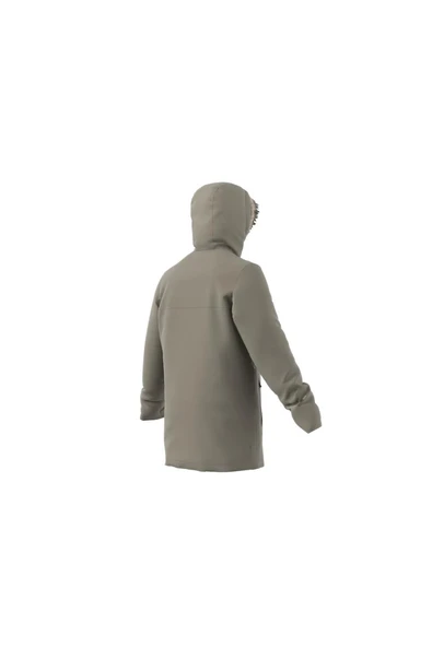 adidas Erkek  Yeşil  Mont PAVERIC FUR PAR JX7747 - Resim 10