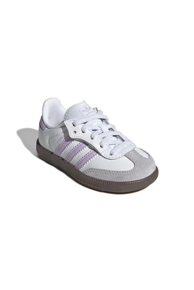 adidas Bebek  Beyaz  Sneaker SAMBA OG CF EL I JQ3193 - Resim 6