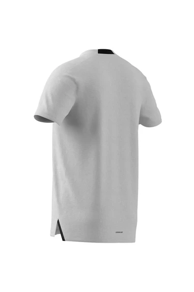 adidas  Erkek Beyaz  T-shirt D4T TEE IS3808 - Resim 5