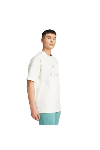 adidas  Erkek  Beyaz  T-shirt M A SZN G T JL6552 - Resim 4