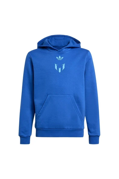 adidas Çocuk  Mavi  Sweatshirt MESSI HOODIE Y JY9542 ürün görseli 1
