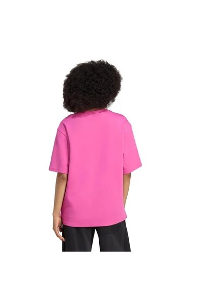 adidas Kadın Pembe T-shirt SPACER TRF TEE JV7224 - 3