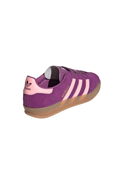 adidas Çocuk  Mor  Sneaker GAZELLE INDOOR J JP8766 - Resim 7