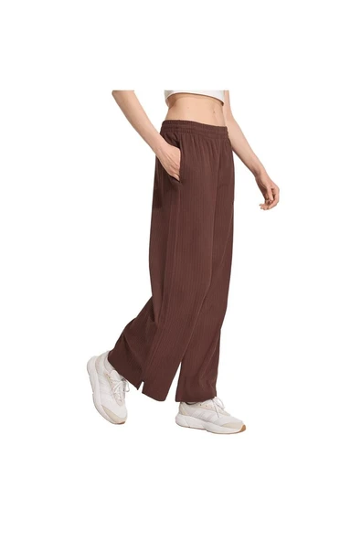 adidas  Kadın Kahverengi  Eşofman Altı W ALL SZN W PT KA5350 - Resim 4