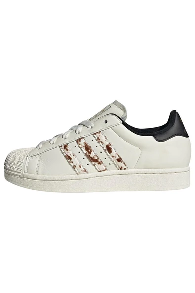 adidas Kadın  Beyaz  Sneaker SUPERSTAR II W JQ6473 - Resim 12