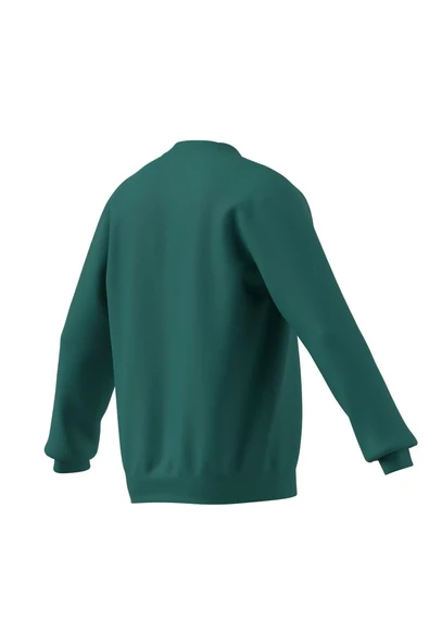 adidas  Erkek Yeşil  Sweatshirt SNOW CREW KE2319 - Resim 7