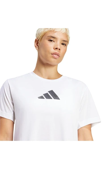 adidas  Kadın  Beyaz  T-shirt WE BL TEE JG8615 - Resim 8