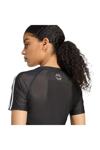 adidas Kadın Siyah T-shirt TIGHT SHEER TEE KE9795 - 6