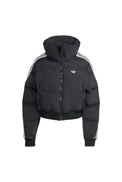 adidas Kadın  Siyah  Mont CROPPED PUFF JX2970