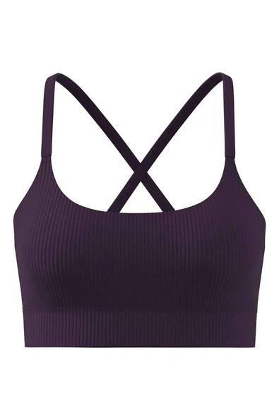 adidas Kadın Mor Sporcu Sütyeni ALL ME RIB LS JL5544 - 8