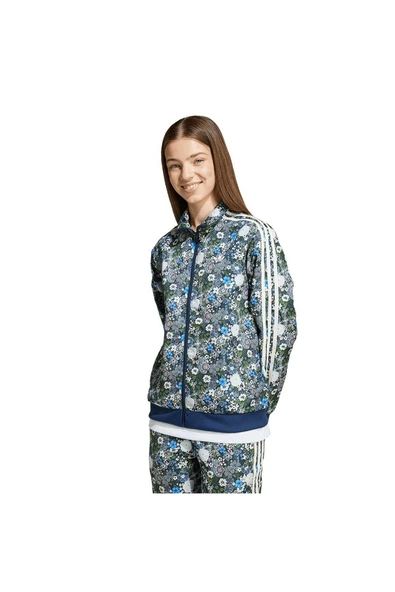 adidas  Çocuk Mavi  Ceket FIREBIRD TT JV7823 - Resim 2