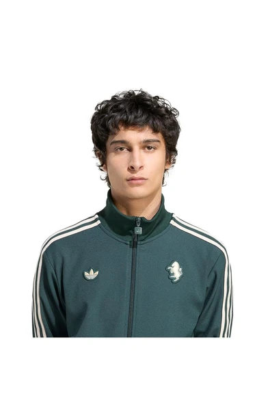 adidas  Erkek Yeşil  Ceket JUVE ICON TT JM9449 - Resim 5