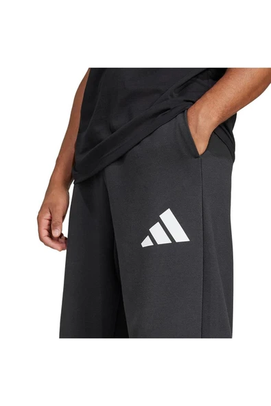 adidas  Erkek Siyah  Eşofman Altı M WIDE PANT FT JF3604 - Resim 5
