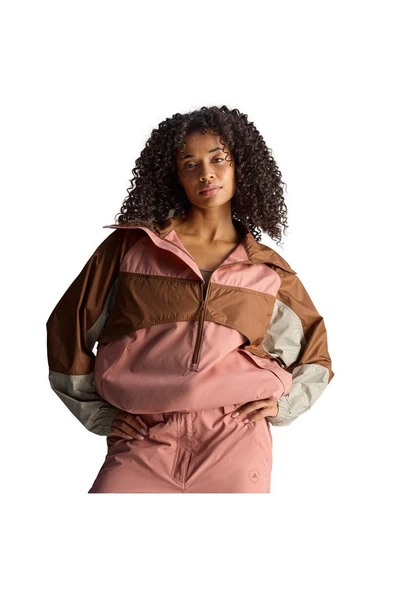 adidas  Kadın Kahverengi  Ceket aSMC TN PO JKT JX4334 - Resim 7