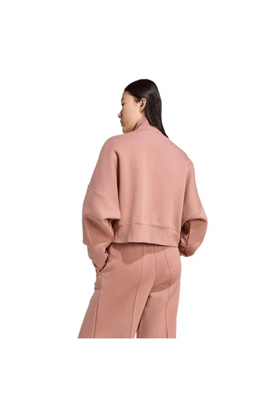 adidas Kadın  Pembe  Ceket 3 STRIPES ZIPUP JW3609 - Resim 3