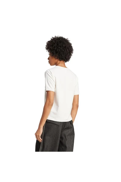 adidas Kadın Beyaz T-shirt P ESS T-SHIRT JW3654 - 3