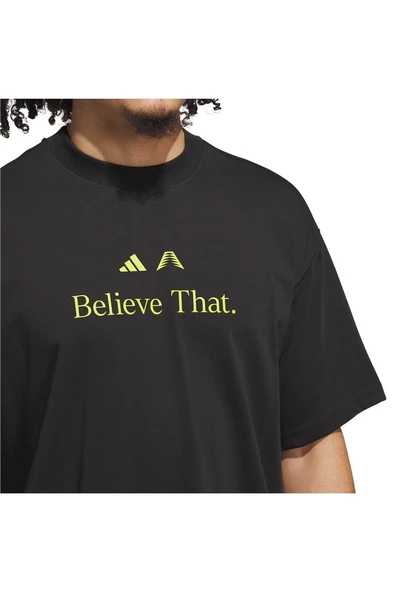 adidas Erkek  Siyah  T-shirt ANTED BT TEE JW2924 - 6