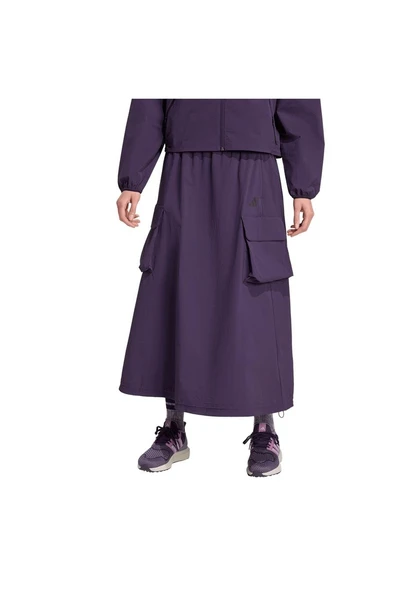 adidas Kadın  Mor  Etek W CT SKIRT JV7135 - Resim 2