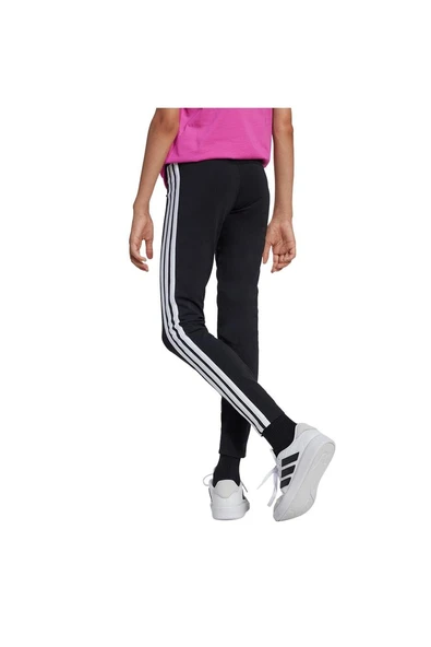 adidas  Çocuk  Siyah  Tayt JG 3S LEG 230 JD6473 - Resim 4