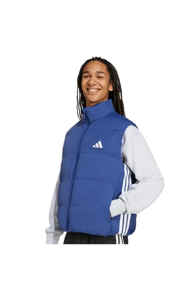 adidas Erkek  Mavi  Yelek ESS 3S PUF D V JM4080 - Resim 5