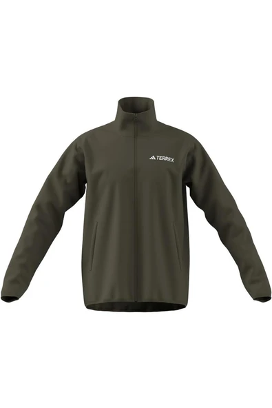 adidas Erkek  Yeşil  Ceket MT ESS FZ FL JP0796 - Resim 8