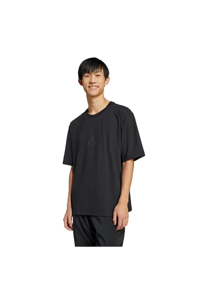 adidas Erkek  Siyah  T-shirt M Z.N.E. TEE LO JJ1151 - Resim 2