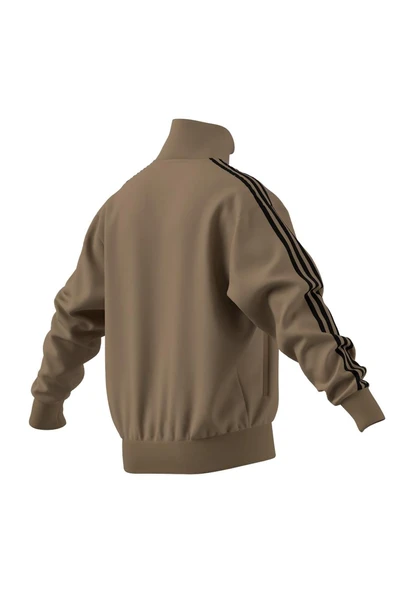 adidas  Erkek  Kahverengi  Ceket FIREBIRD TT JY6366 - Resim 10
