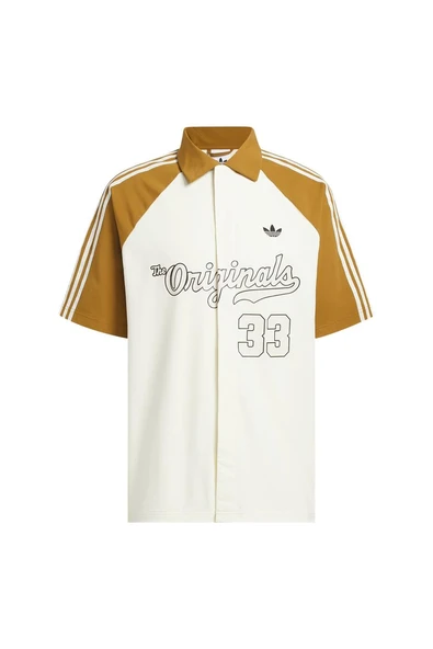 adidas Erkek  Bej  T-shirt Winter Shooter JM0513 - Resim 2