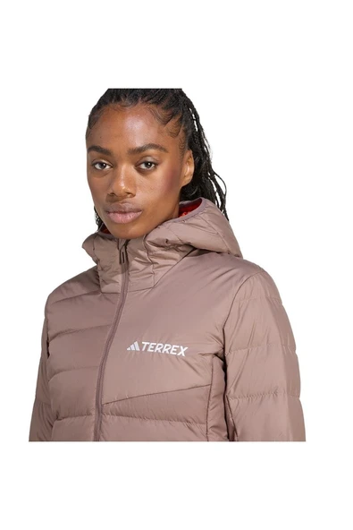 adidas Kadın  Kahverengi  Mont W MT DOWN H J JZ9992 - 7