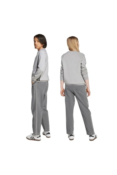 adidas Çocuk  Çok renkli  Eşofman Altı DENIM PANTS JV7802 - Resim 7