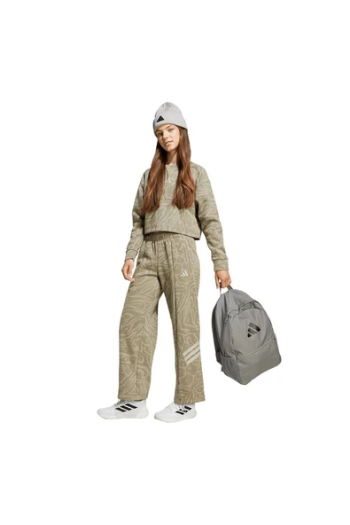 adidas  Çocuk Yeşil  Sweatshirt JG FI AOP TOP JW7543 - Resim 4