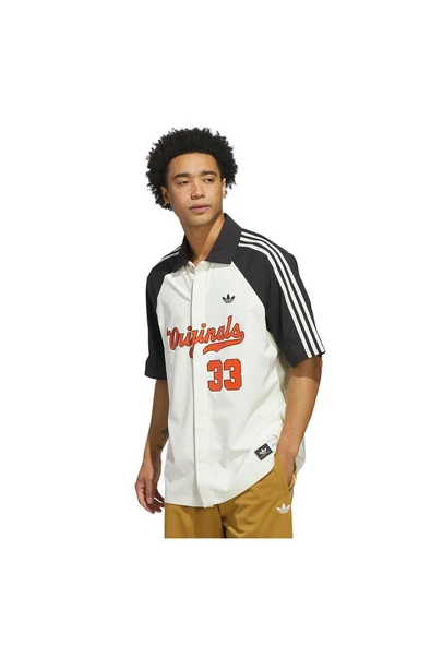 adidas Erkek  Bej  T-shirt Winter Shooter JM0514 - Resim 3