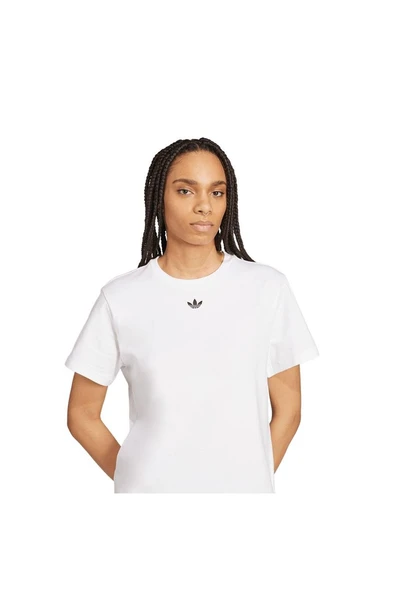adidas Kadın Beyaz T-shirt ADIBREAK TEE JV7207 - 5