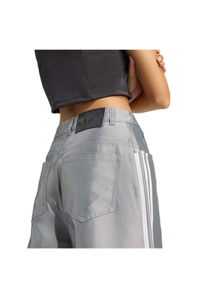 adidas Kadın  Mavi  Eşofman Altı BAGGY SHINE DNM KE9800 - Resim 6