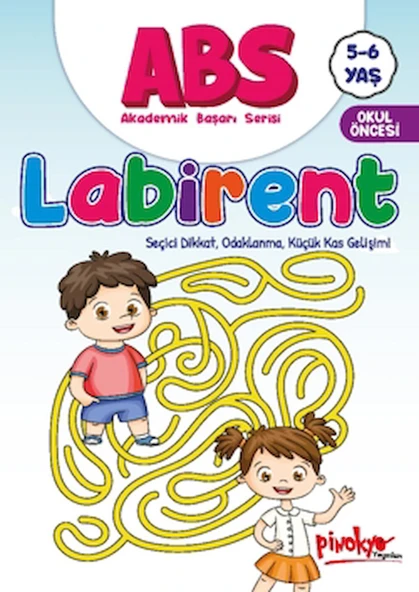 ABS 5-6 Yaş Labirent / Buçe Dayı / Pinokyo Yayınları / 9786057467195 ürün görseli