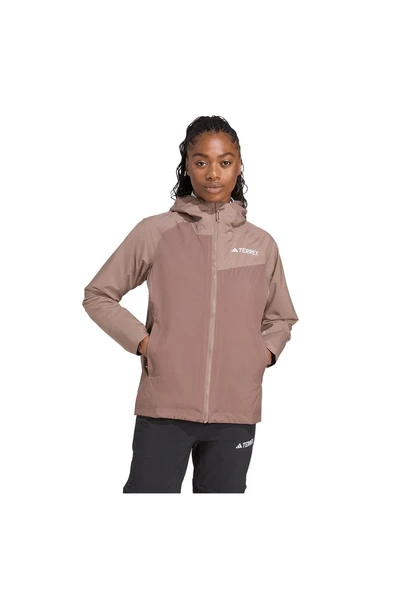 adidas Kadın  Kahverengi  Ceket W MT 2L RAIN JK JN0857 - Resim 2