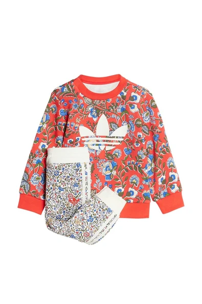 adidas  Bebek Kırmızı  Eşofman CREW SET JY3018 - 2