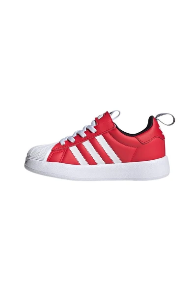 adidas Çocuk  Kırmızı  Sneaker ADIFOM SUPERSTAR 360 C JR3752 - Resim 5