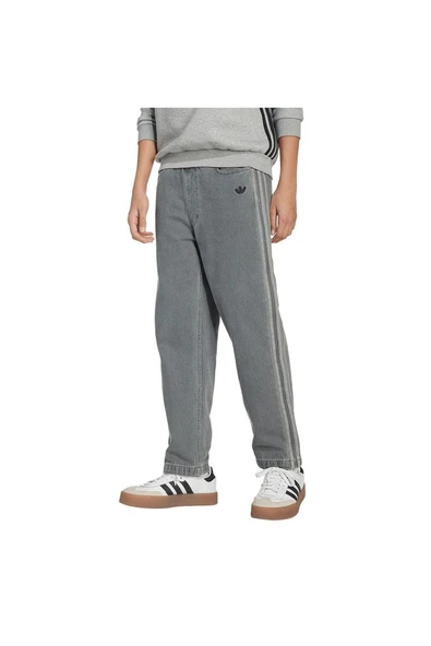 adidas Çocuk  Çok renkli  Eşofman Altı DENIM PANTS JV7802 - Resim 2