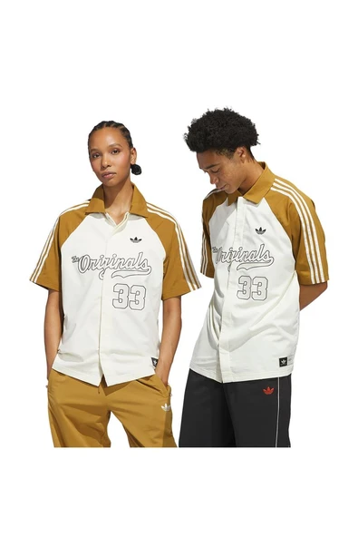 adidas Erkek  Bej  T-shirt Winter Shooter JM0513 - Resim 9