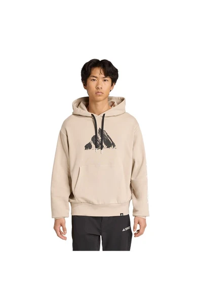 adidas Çocuk  Bej  Sweatshirt U SNOW HD JM6362 - Resim 2