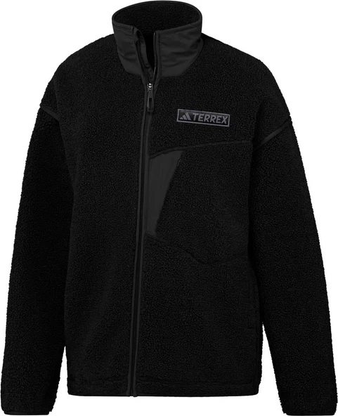 adidas  Kadın Siyah  Ceket W XPL PILE JKT IZ4994 - Resim 2