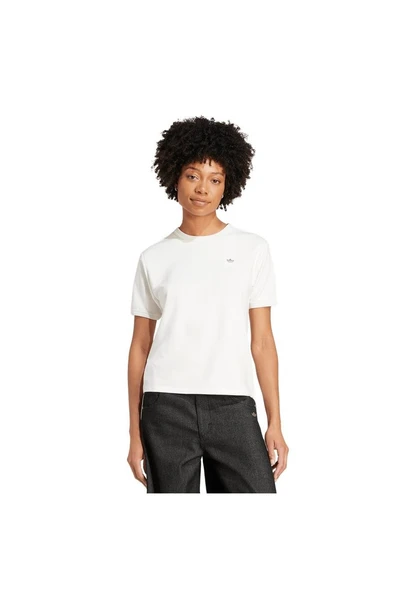 adidas Kadın Beyaz T-shirt P ESS T-SHIRT JW3654 - 2