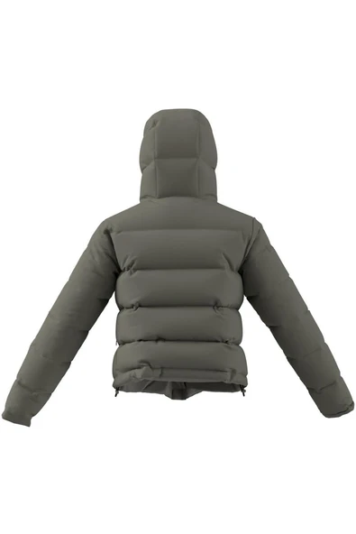 adidas Kadın  Yeşil  Mont W HELIONIC HD J JX3027 - Resim 11