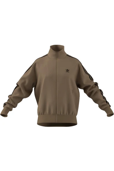 adidas  Erkek  Kahverengi  Ceket FIREBIRD TT JY6366 - Resim 7