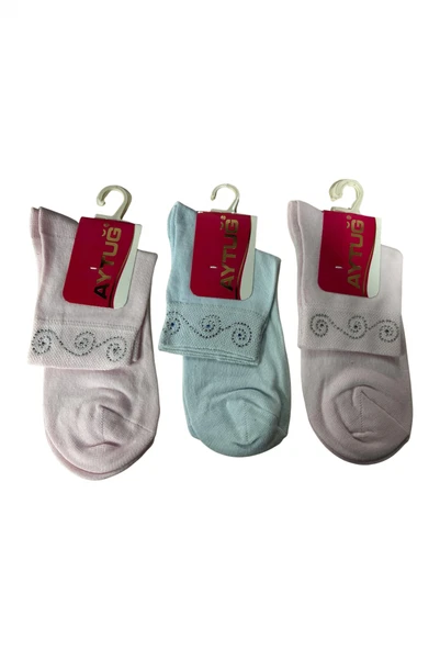 Aytuğ Taşlı Bayan Soket Çorabı 30320 ürün görseli